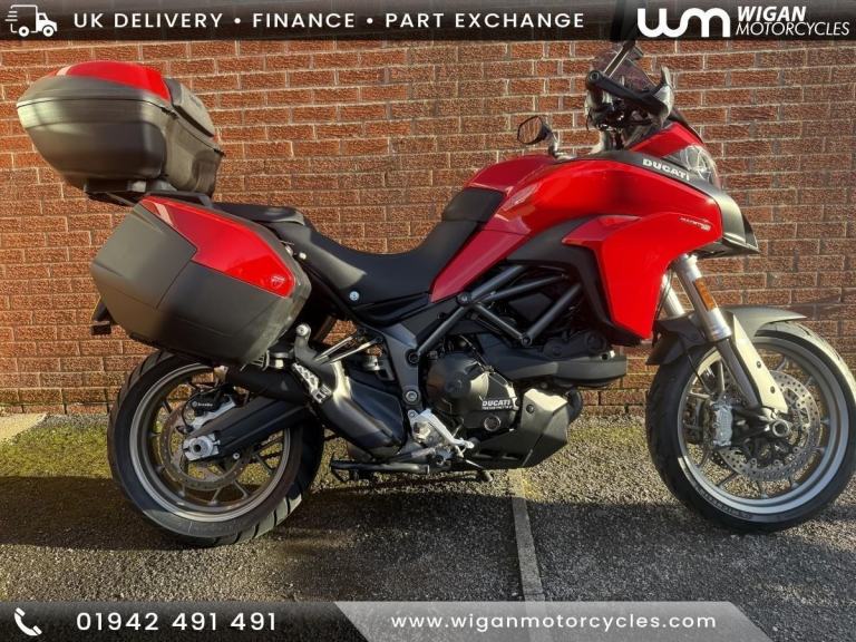 DUCATI MULTISTRADA 950, 2018/18, JUST 9,245 MILES WITH HISTORY, PANNIERS