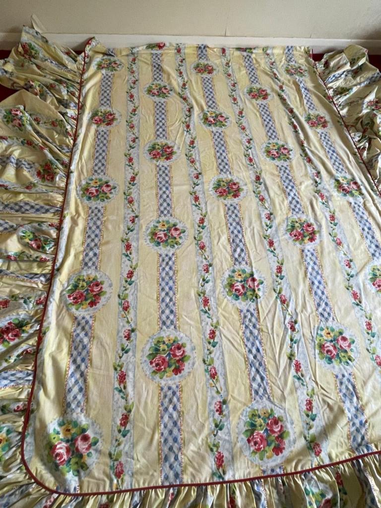 Cotton Double Bed Cover - No marks, 
