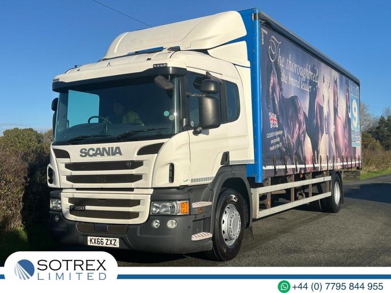 Scania P-SRS D-CLASS P250 4 X 2 Curtainsider