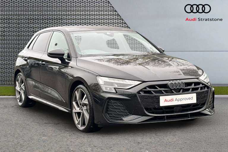 2025 Audi A3 35 TDI Black Edition 5dr S Tronic Hatchback Diesel Automatic