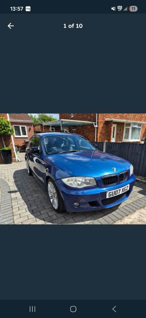 BMW, 1 SERIES, Hatchback, 2007, Manual, 1995 (cc), 5 doors