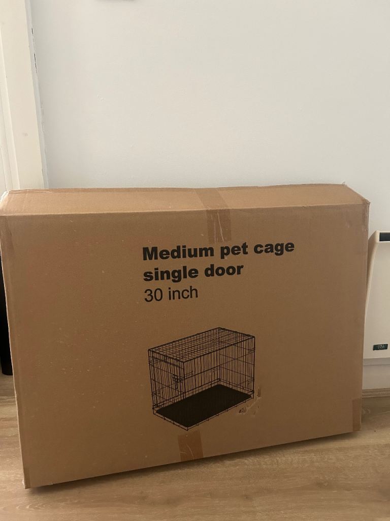Medium pet cage single door Argos metal
