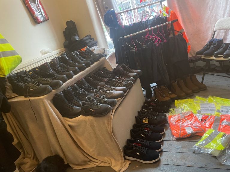 Job lot of saftey work wear 
