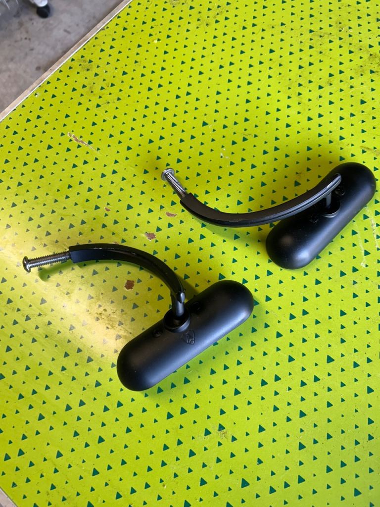 Arlen Ness Mini Oval Mirrors