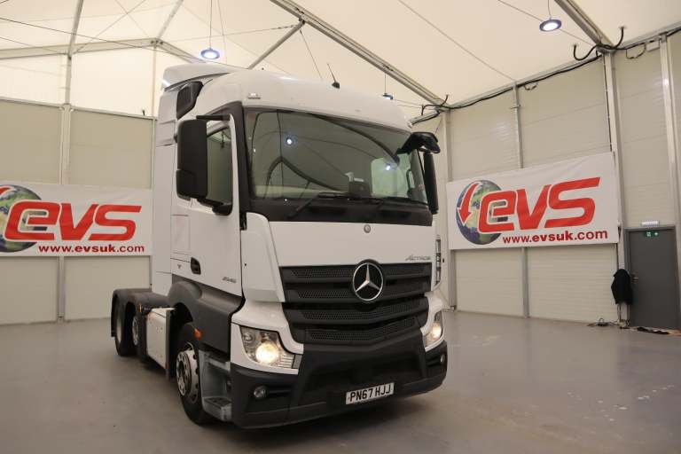2018 (67 PLATE) Mercedes Benz ACTROS 2546 6x2 Euro 6 Tractor Units