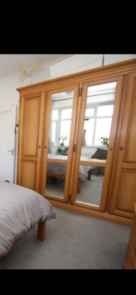 Free oak wardrobe 