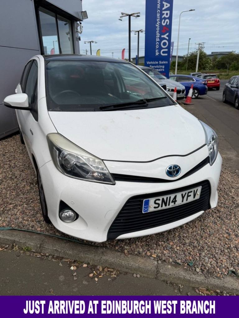 2014 Toyota Yaris 1.5 VVT-i Hybrid Trend 5dr CVT HATCHBACK PETROL/ELECTRIC Automatic
