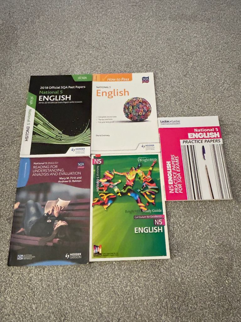 N5 SQA National 5 English Model Past Papers