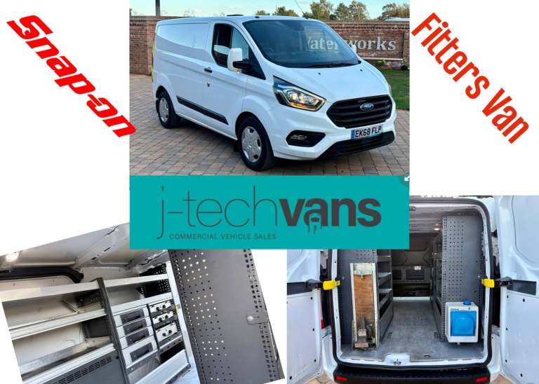 2018 Ford Transit Custom 2.0 EcoBlue 130ps Low Roof Trend Van PANEL VAN Diesel Manual
