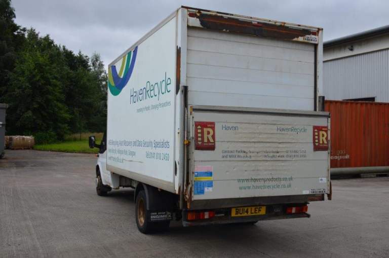 Ford, TRANSIT, Luton with TAIL lift, 2014, Manual, 2198 (cc)