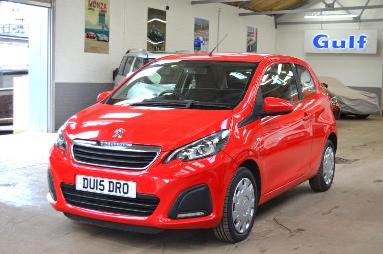 2015 Peugeot 108 1.0 Active 3dr HATCHBACK Petrol Manual