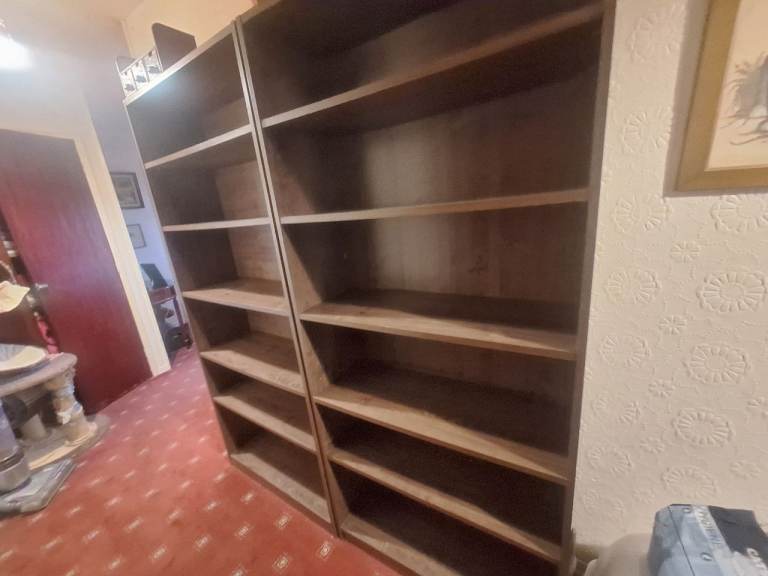 Bookcases x2 for sale
