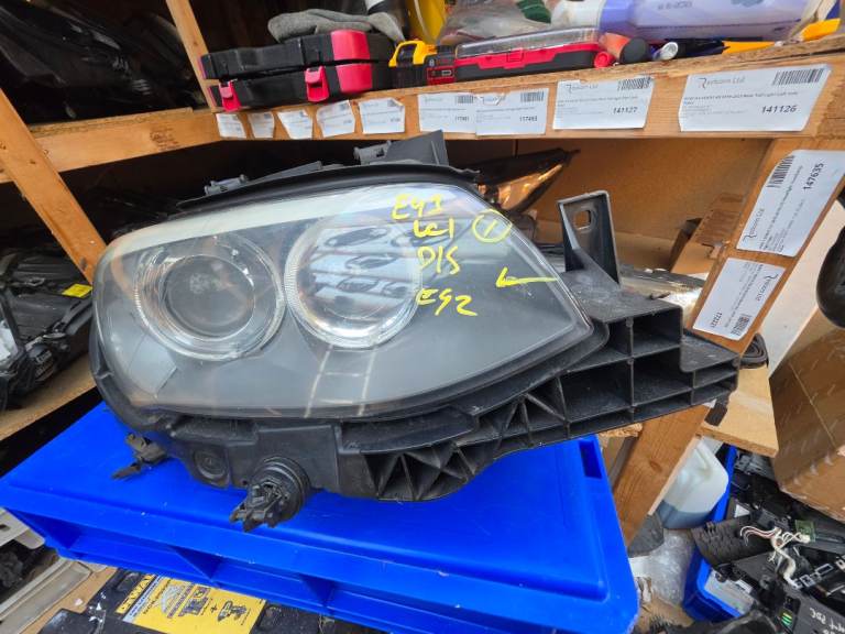 BMW 3 Series E92 E93 LCI RIGHT Drivers Side Bi Xenon Headlight Modules Breaking Parts