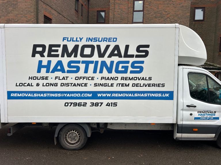 MAN AND VAN HASTINGS FROM £60PH REMOVALS,DELIVERIES,PIANO MOVES,LOCAL AND LONG DISTANCE