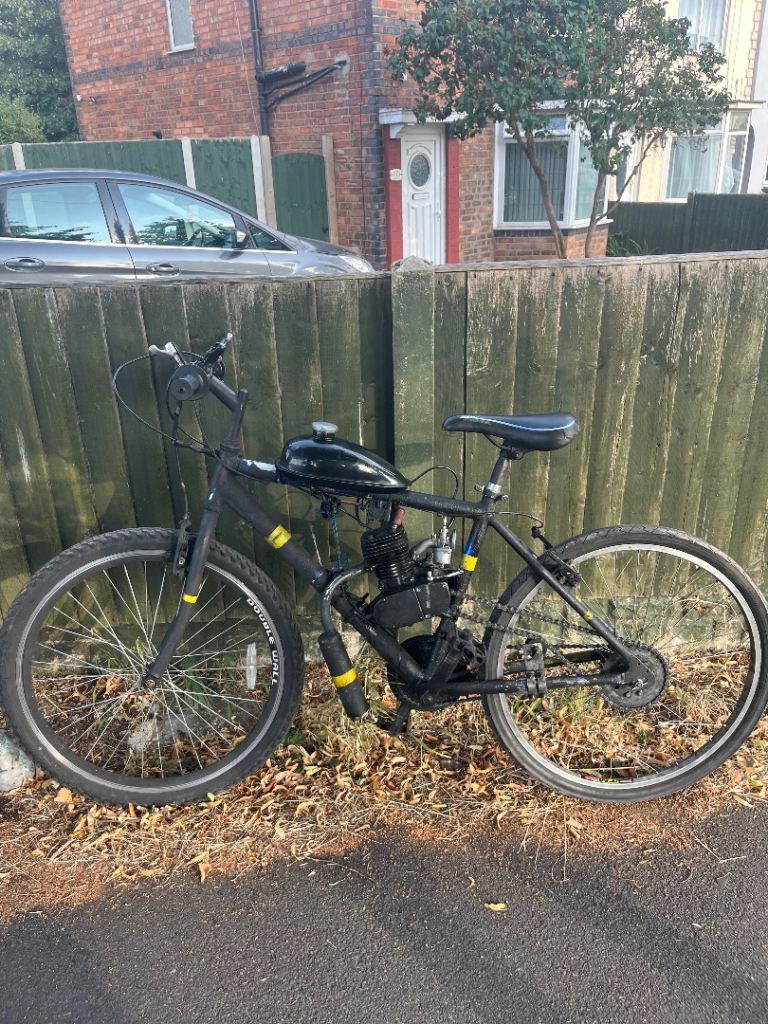 Pedal and pop (motorized bicycle)