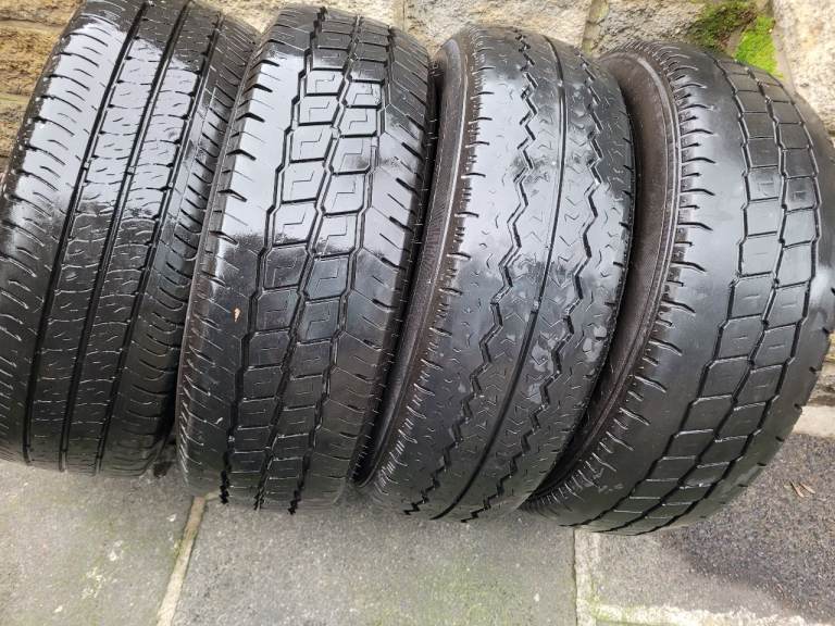 4 good van tyres size 205 65 16c with good tread 
