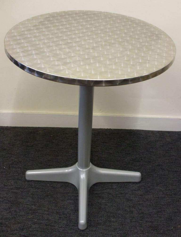 Compact Dining/Bar table - Stainless Steel, Easy Clean top - Feet adjust so no wobbles - Brand New.