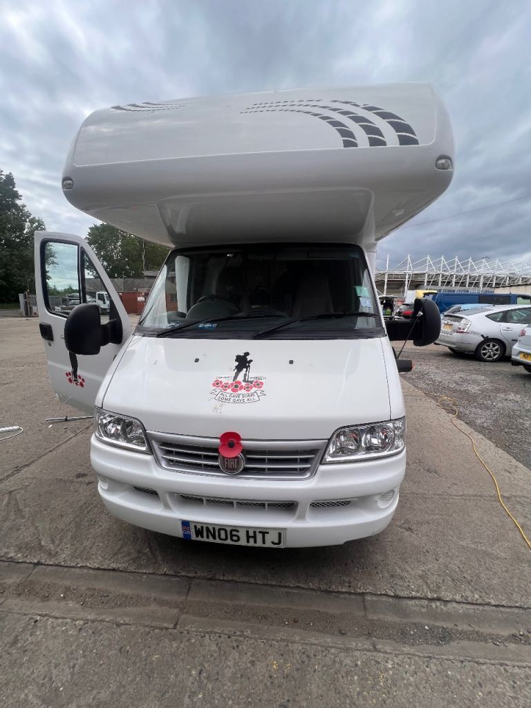 FIAT DUCATO 6 berth motorhome jtd 2.8 diesel 
