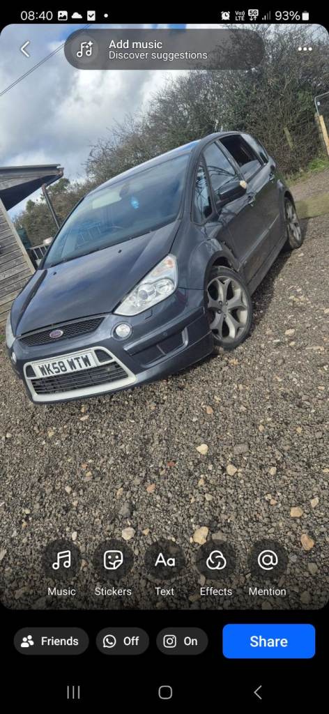 Ford smax 7 seater 
