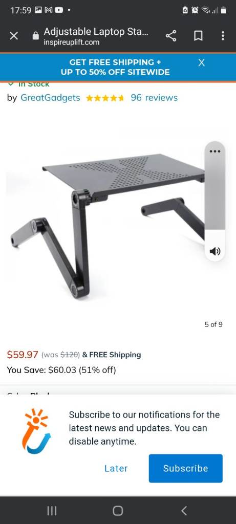 Laptop table chelmsford