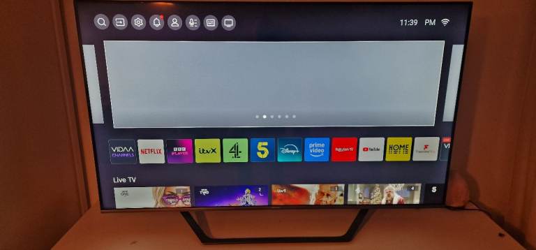 Hisense 58" 4k smart tv _ can deliver