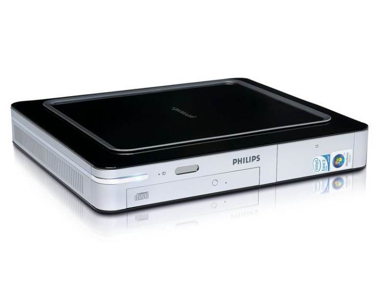 PHILLIPS FREEVENTS LRPC7500 MINI PC COMPUTER WITH POWER SUPPLY 