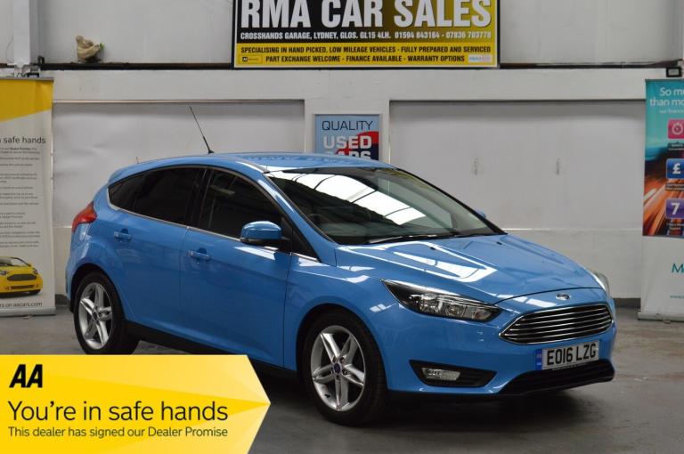 2016 Ford Focus 1.0 EcoBoost Zetec ONLY 40000 MILES HATCHBACK Petrol Manual