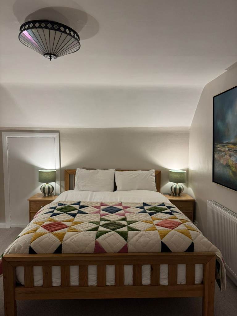 Solid Oak King Size Bed