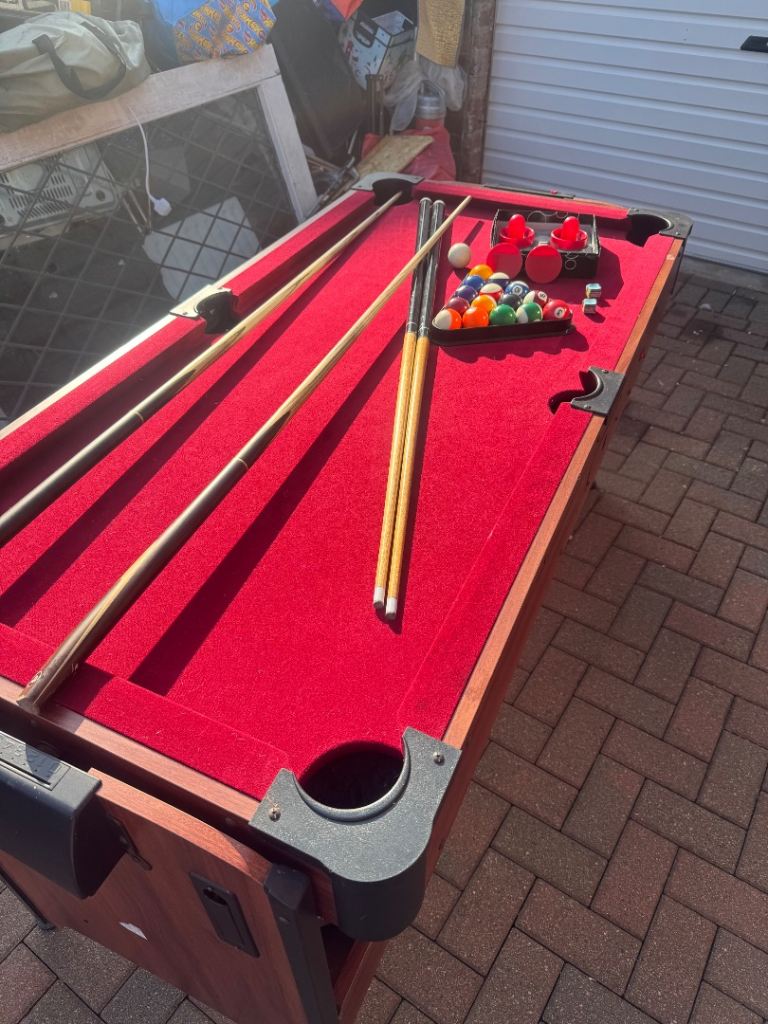 Pool Table Air Hockey Reversible table 