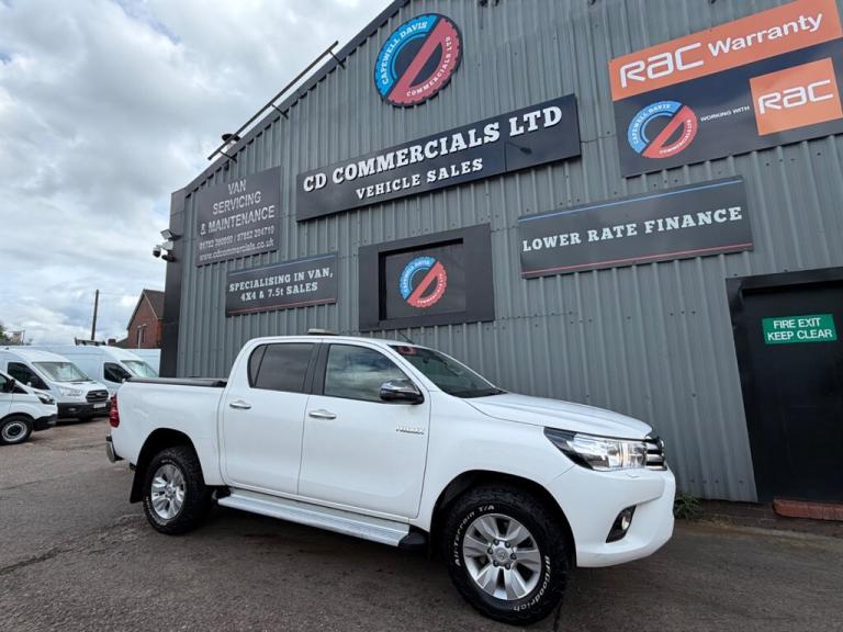 2018 Toyota Hilux 2.4 D-4D ICON Double Cab Pick Up 4X4 Air/Con Euro 6  PICK UP Diesel Manual