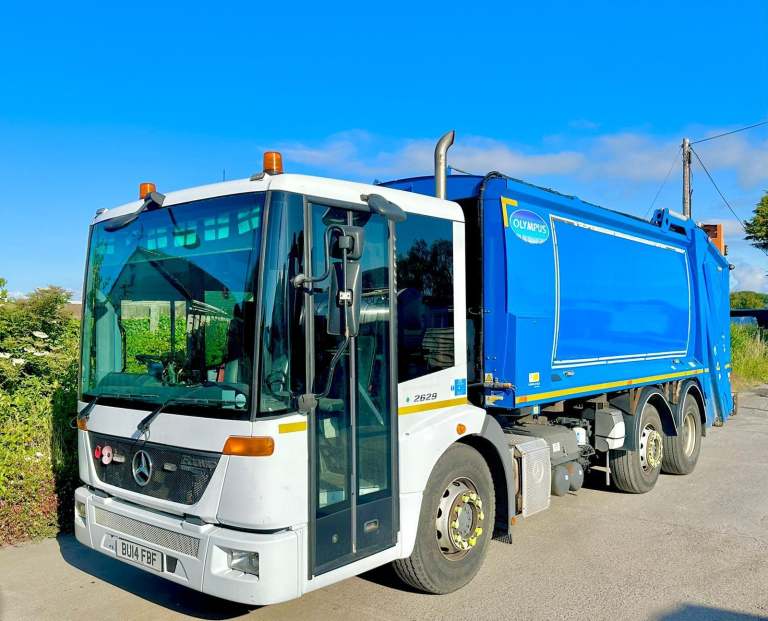 2014 MERCEDES ECONIC 2629 OLYMPUS REFUSE DUSTCART U-LEZ EURO-6 COMP 