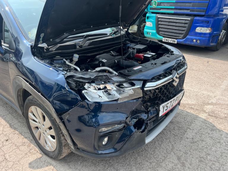2022 72 REG SUZUKI S-CROSS MOTION 1.5 AUTO HYBIRD ELECTRIC SUV DAMAGED SALVAGE 