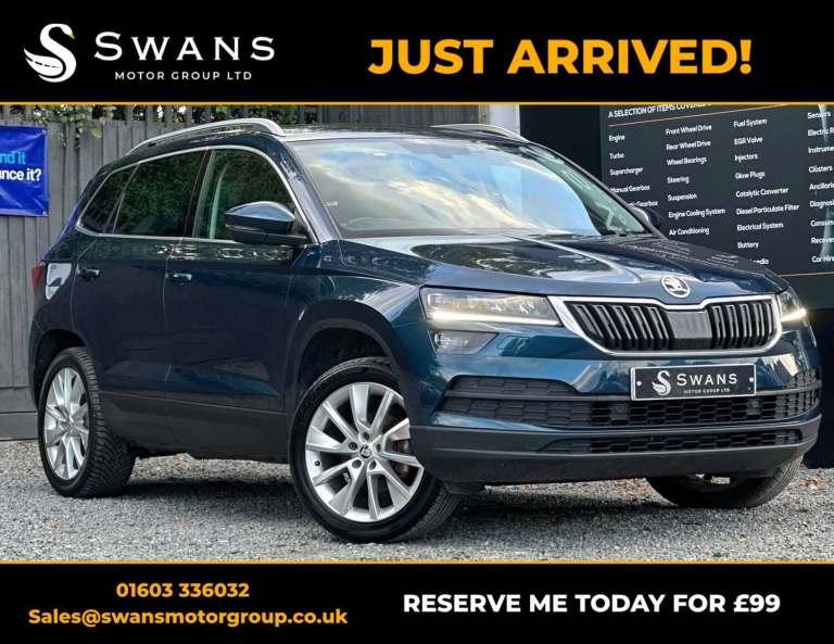 2018 Skoda Karoq 1.5 TSI SE L SUV 5dr Petrol DSG Euro 6 (s/s) (150 ps) SUV Petrol Automatic