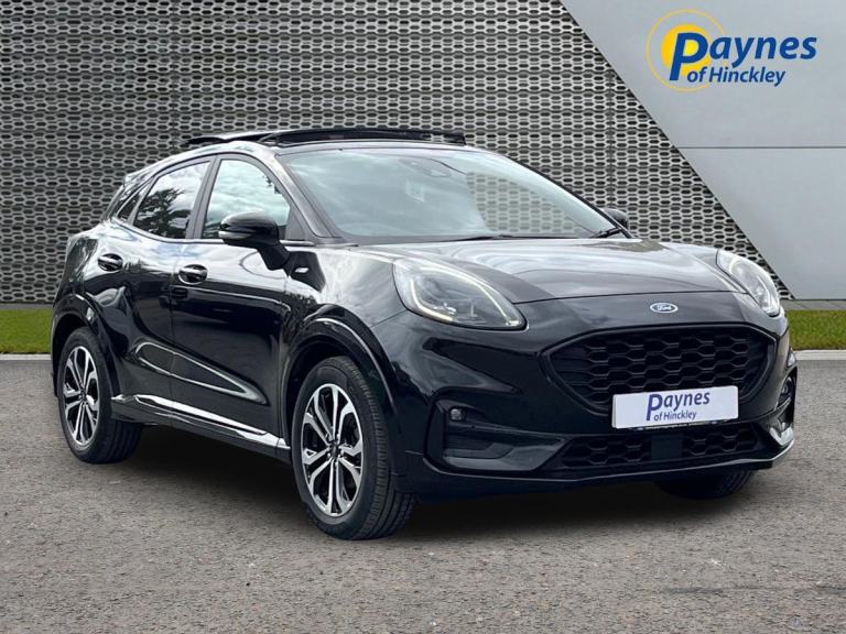 2020 Ford Puma ST-Line 5 Door 1.0L 125PS 6 Speed in Agate Black FULL SERV HIST