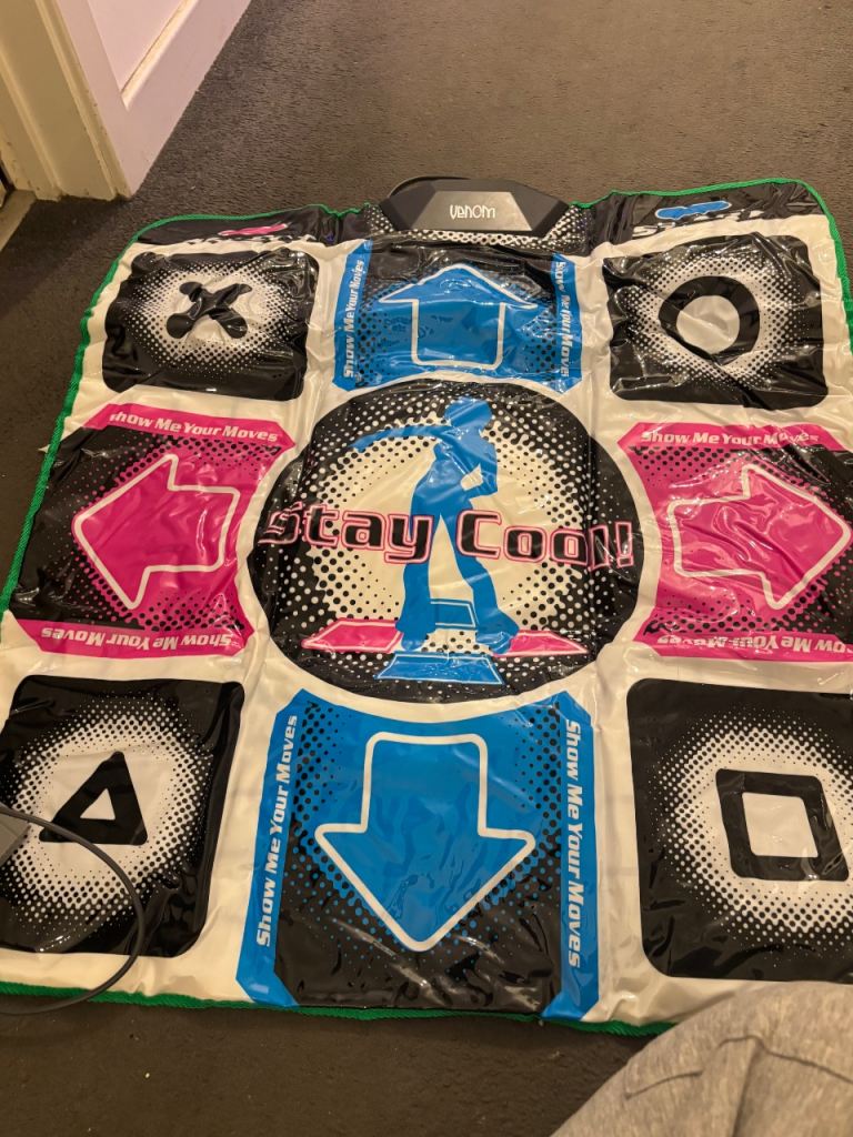 2 x Venom Stay Cool Dance Mats PS2