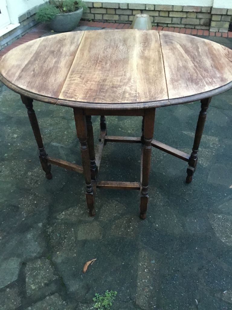 Solid oak table