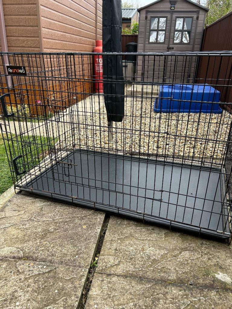 X Large dog crate