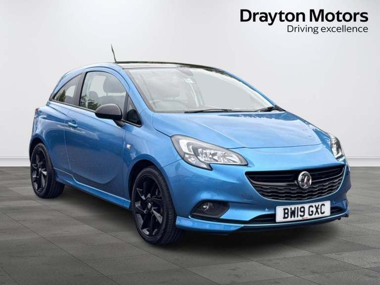 2019 Vauxhall Corsa 1.4i ecoTEC SRi VX Line Nav Black Hatchback 3dr Petrol Manual Euro 6 (90 ps H...