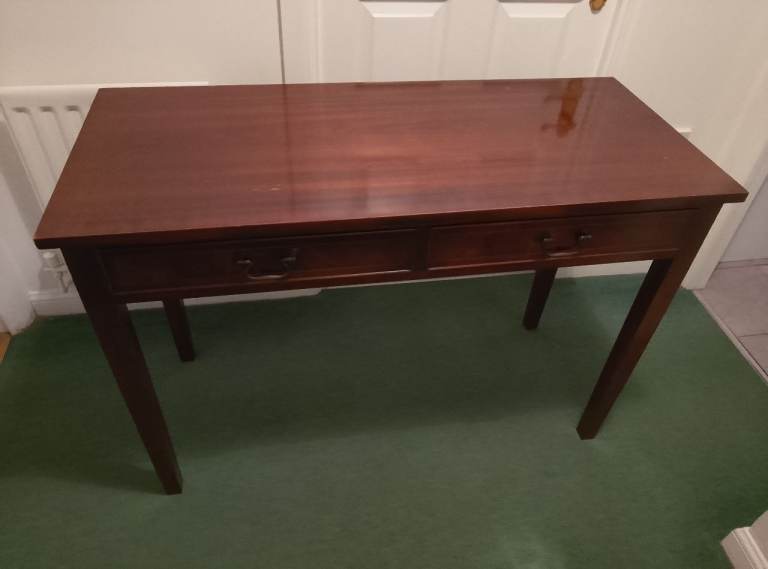 Antique solid wood desk