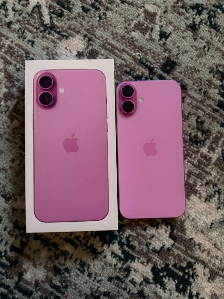 Apple iPhone 16 plus Pink