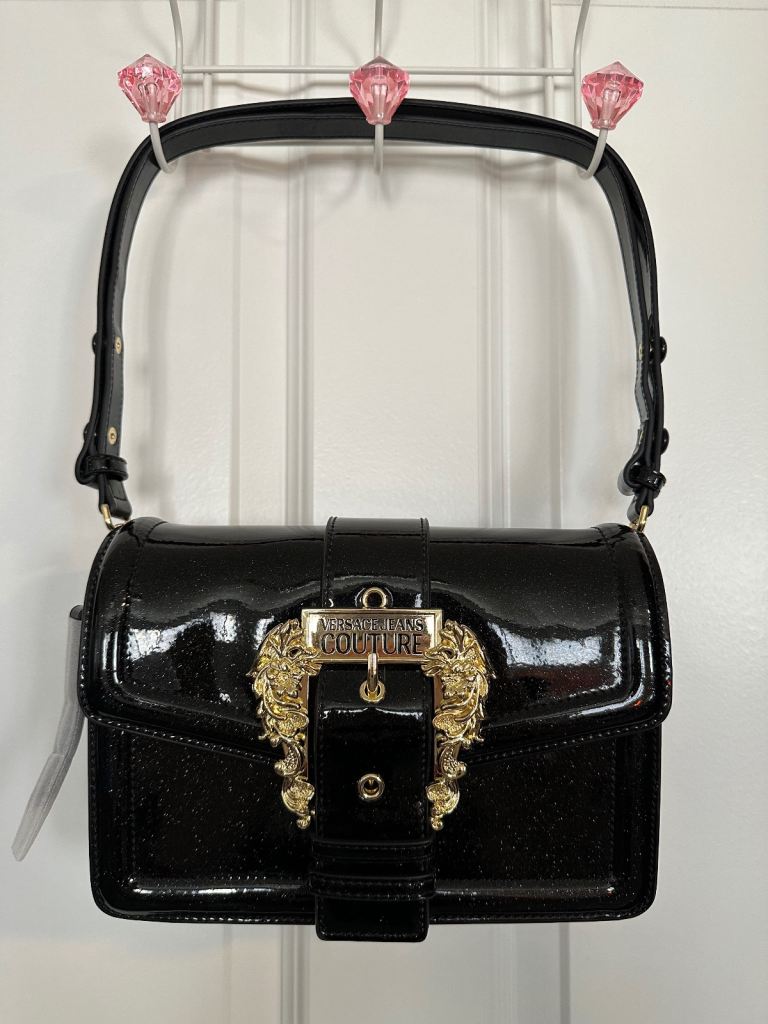 Versace Jeans Couture BLACK ‘Couture 01’ shoulder bag