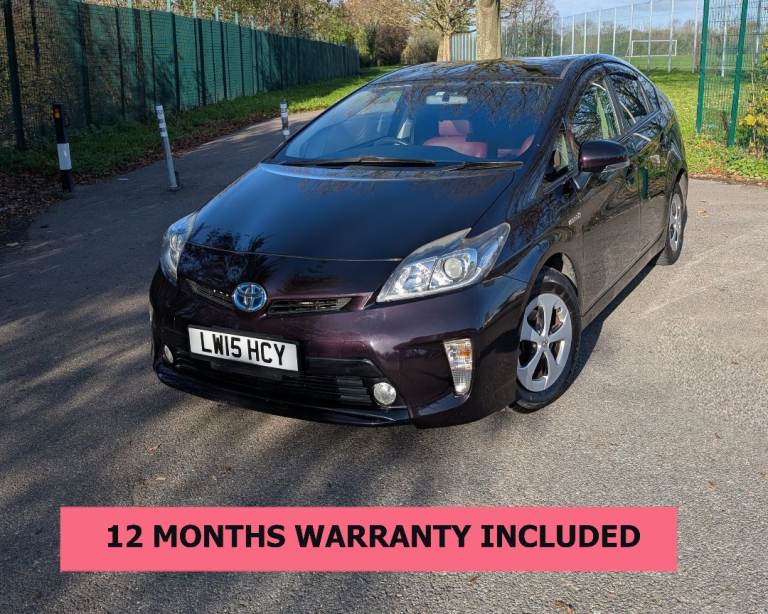 2015 TOYOTA PRIUS 1.8 PETROL HYBRID | 12 MONTHS WARRANTY | LONG MOT | REVERSE CAMERA | LOVELY COLOUR