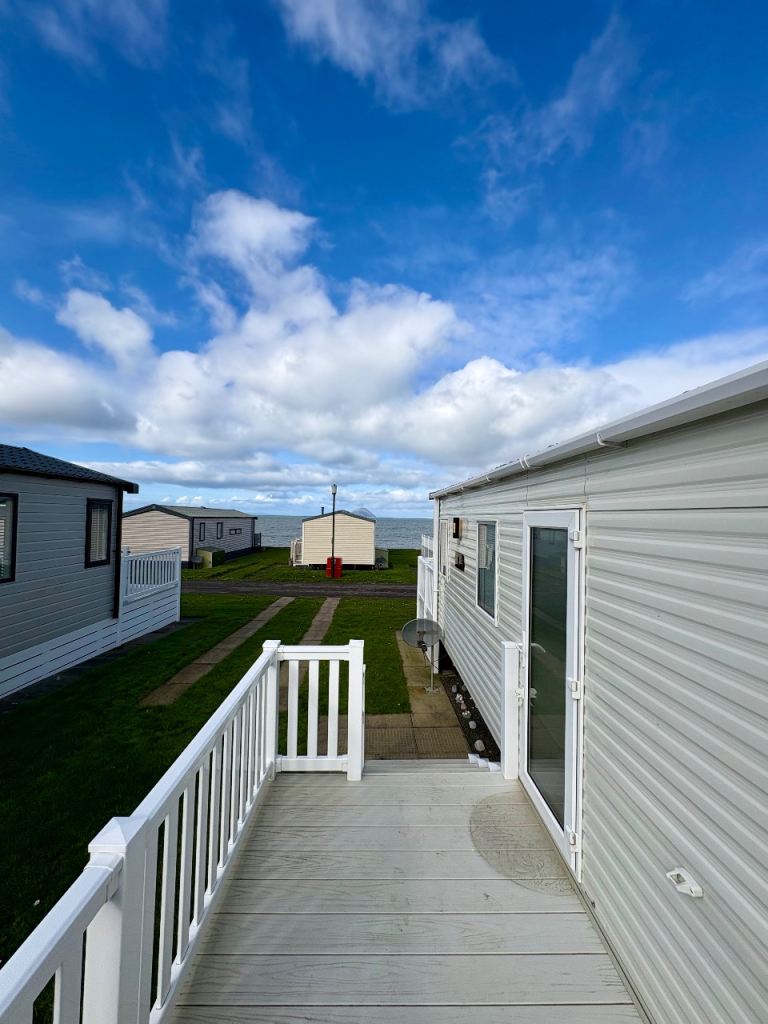 Static Caravan sea view 