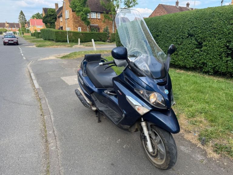 Piaggio, XEVO, 2009, 399 (cc) blue not Vespa 