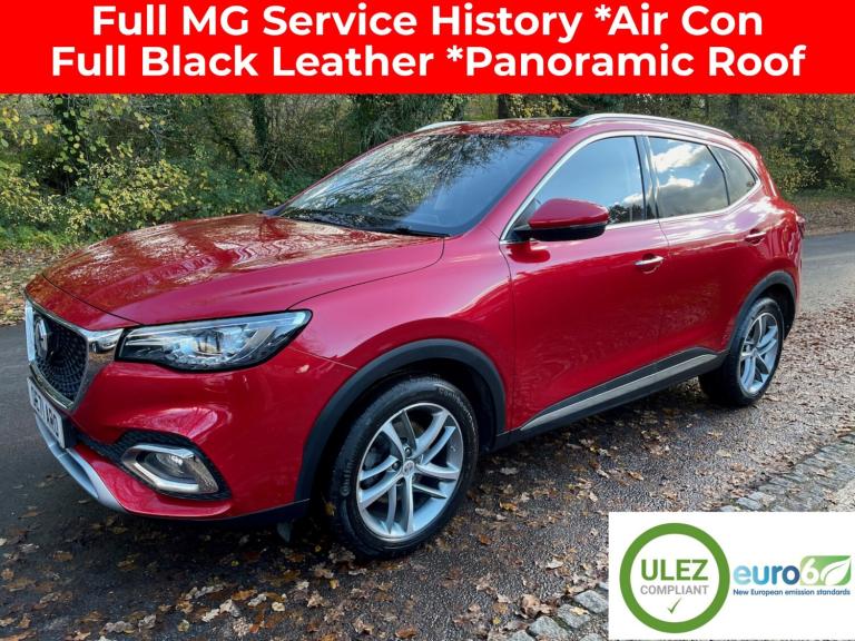 2022 MG MG HS 1.5T-GDI Exclusive 5 Door Petrol Automatic Suv In Red ESTATE Petrol Automatic