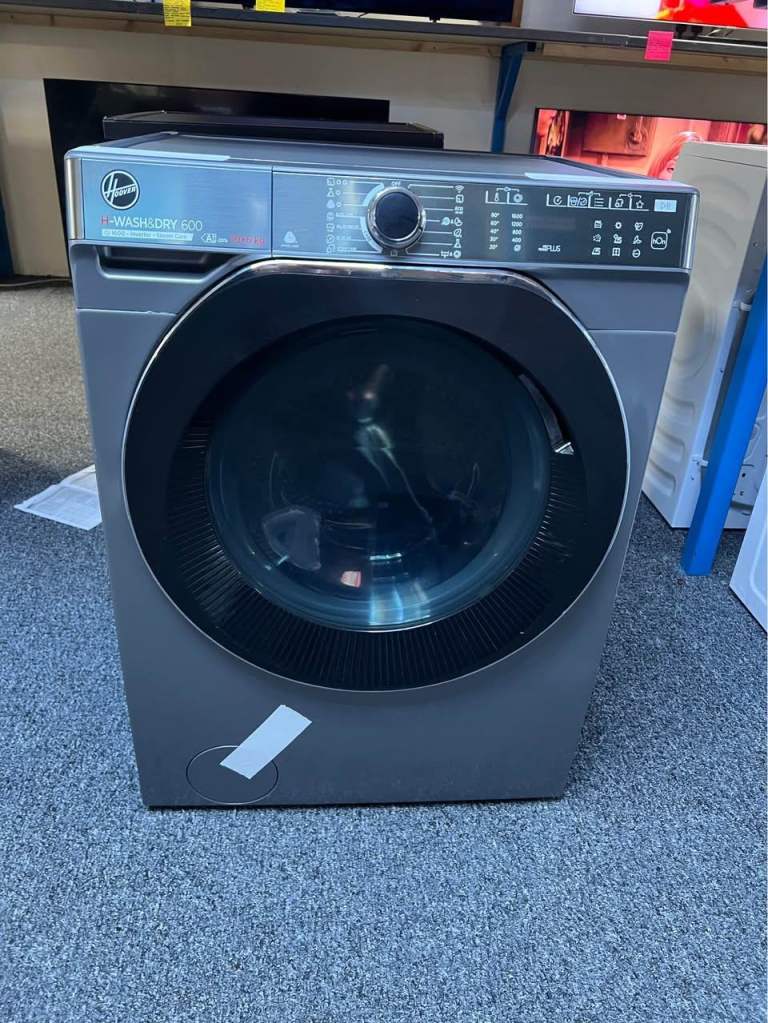 HOOVER H-Wash 600 H6DPB6106BCR8-80 WiFi-enabled 10 kg Washer Dryer - Graphite