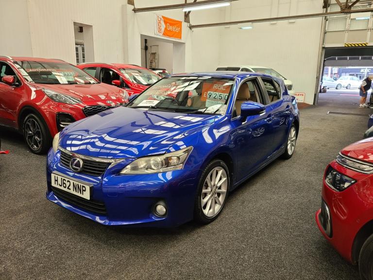 2012 Lexus CT 200h 1.8 SE-L Hybrid Automatic HATCHBACK Petrol/Electric Hybrid Automatic