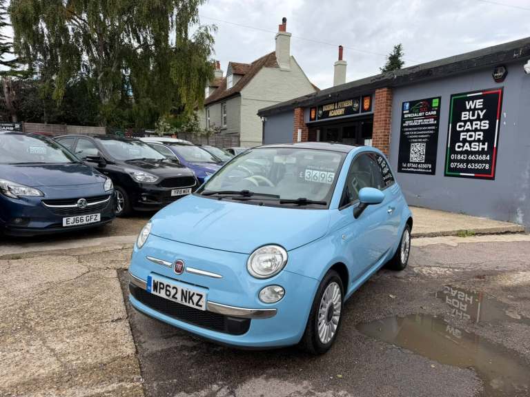 2012 Fiat 500 1.2 Lounge 3dr [Start Stop] HATCHBACK Petrol Manual