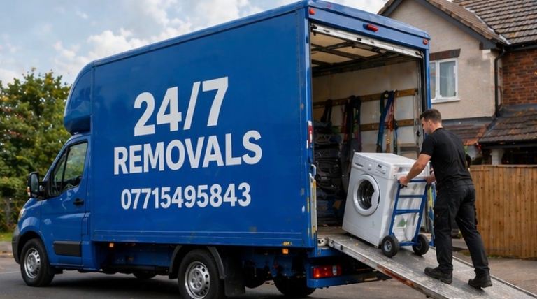 24/7 URGENT MAN AND VAN HOUSE OFGICE REMOVALS MOVERSRUBBISH CLEARANCE MOVING 