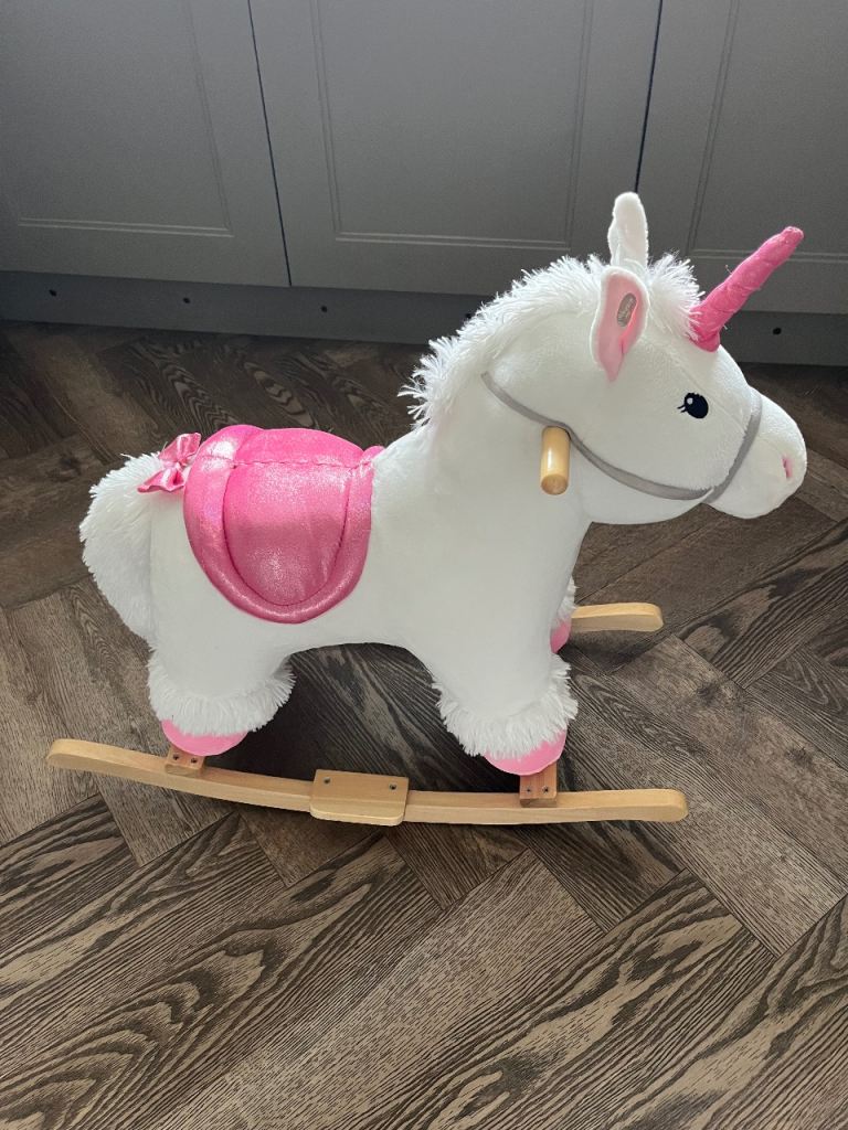 Unicorn rocking horse 